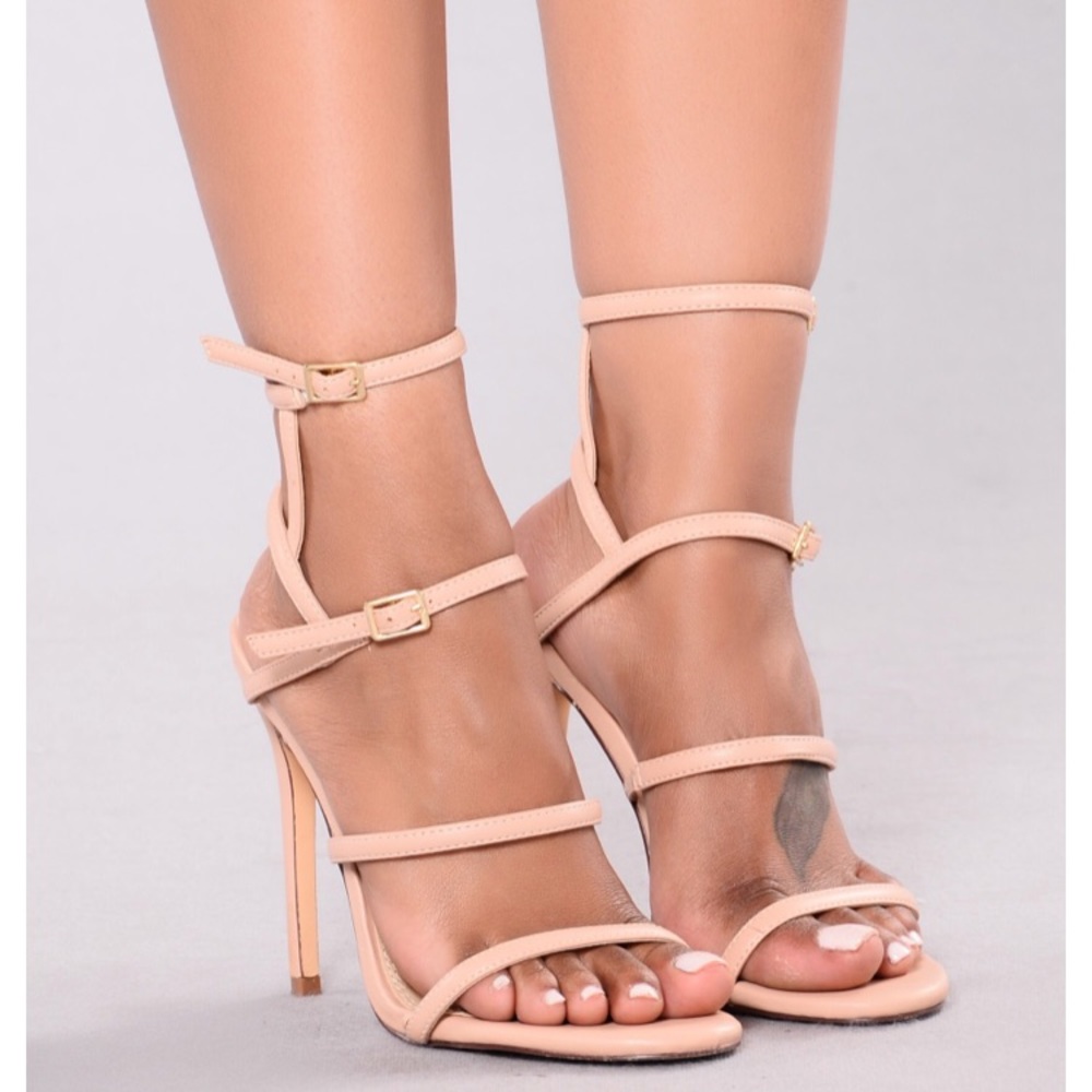 Fashion Nova Strappy Heels